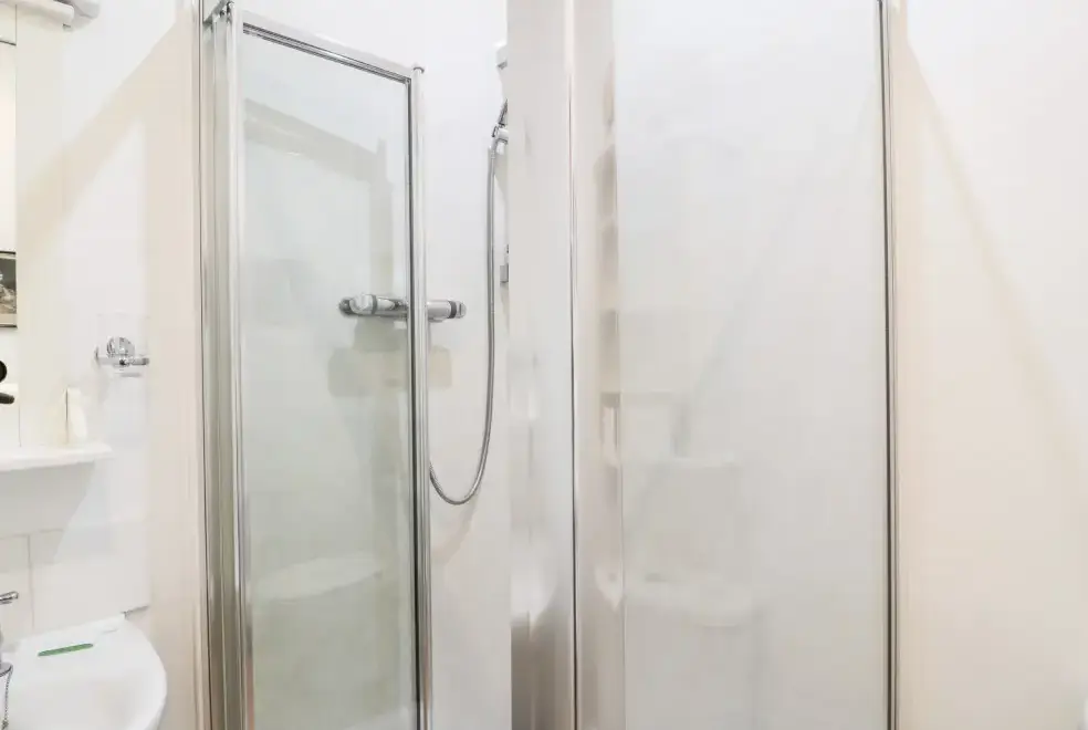 Shower room at The Mews Flat