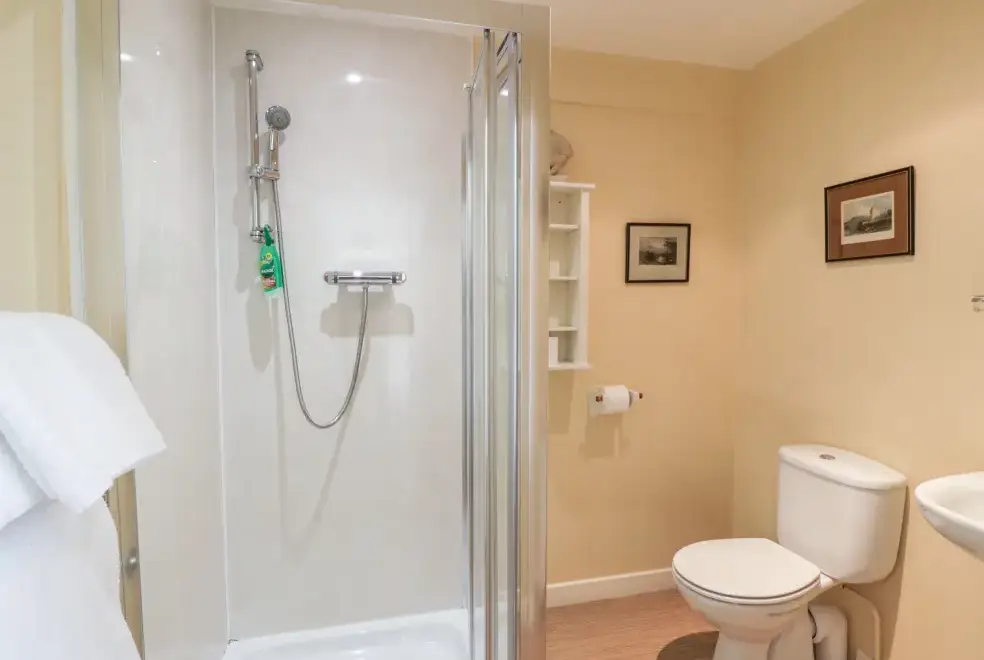 Shower room at The Mews Flat