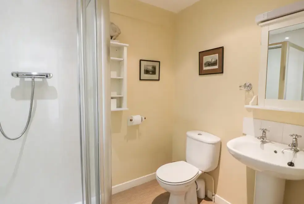 Shower room at The Mews Flat