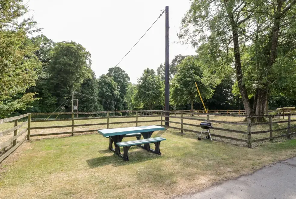 Enclosed garden at The Mews Flat