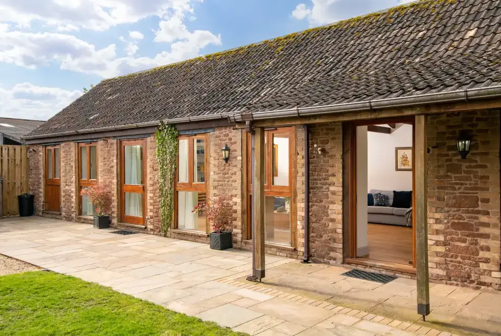 Patio area at The Mews