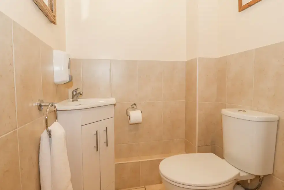 Loo at The Mill Farm Cottage near Shrewsbury