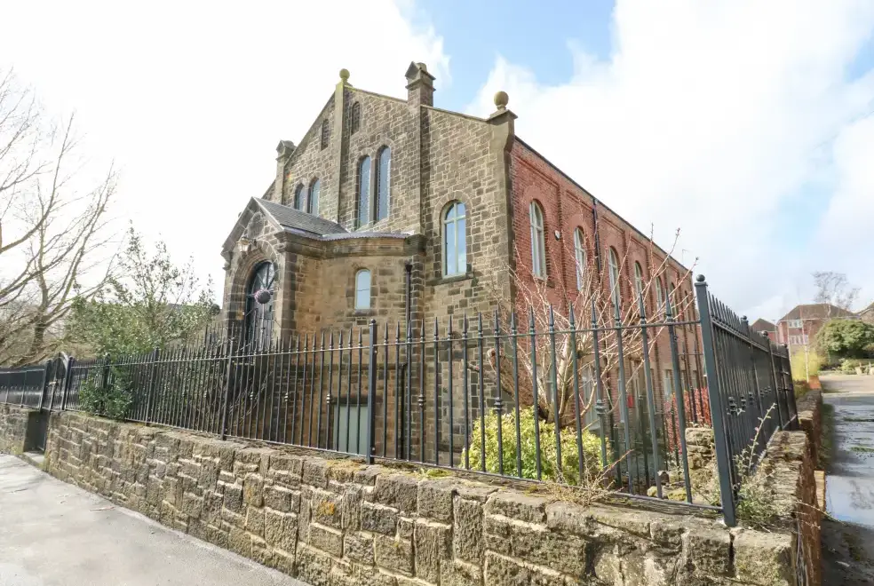 The Miners Hall Retreat, from the outside