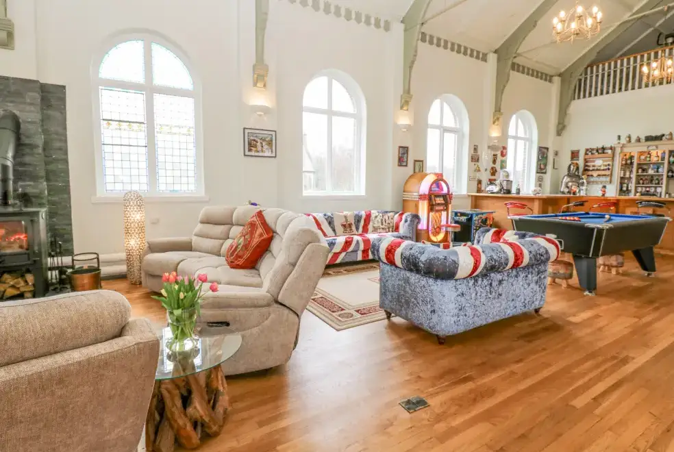 Games Room at The Miners Hall Retreat