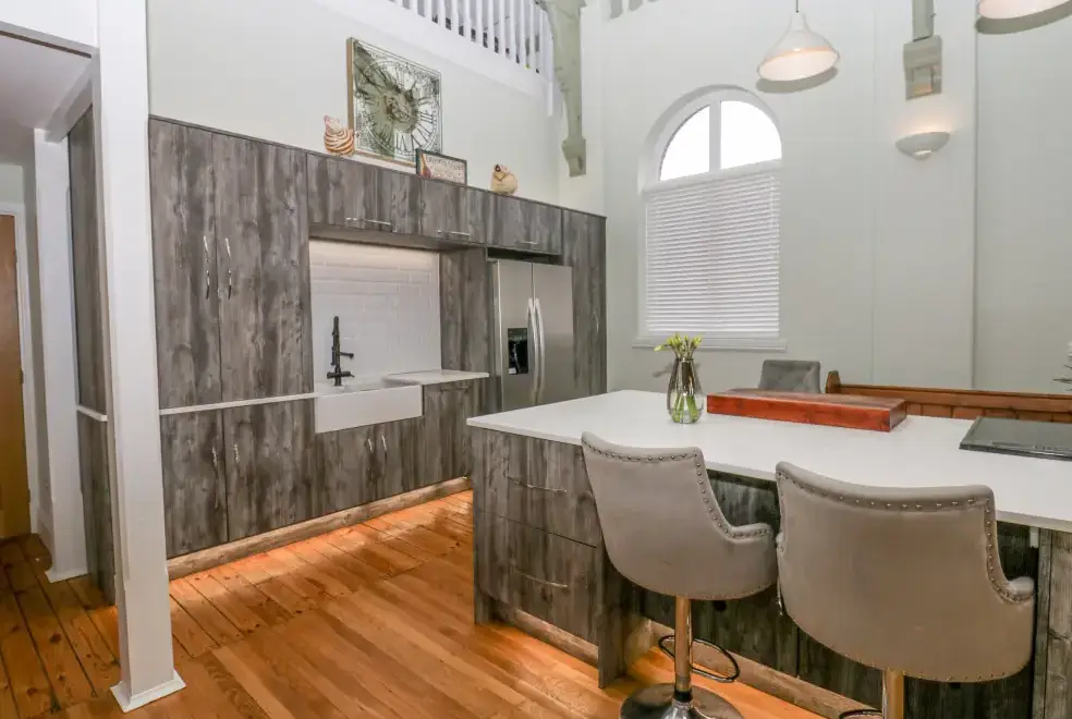 Kitchen/diner at The Miners Hall Retreat