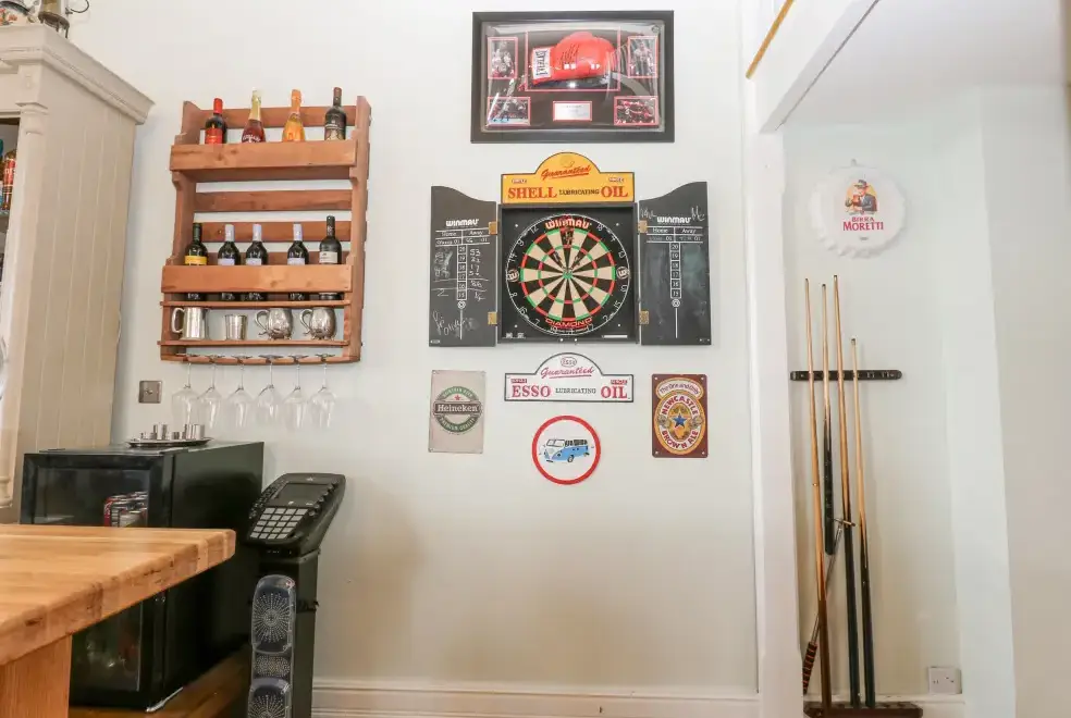 Games Room at The Miners Hall Retreat