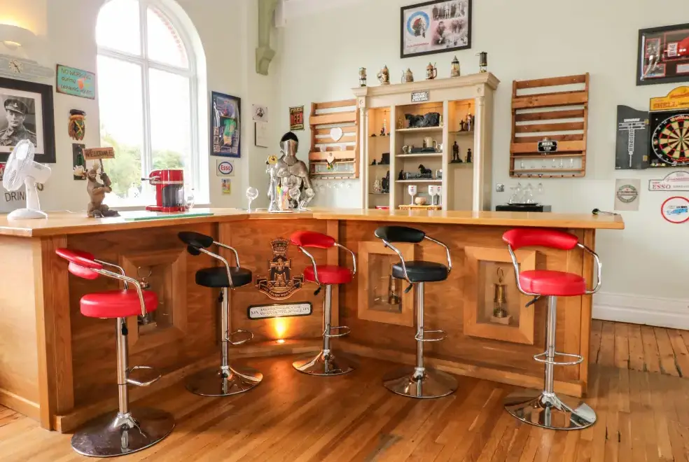 Games Room at The Miners Hall Retreat