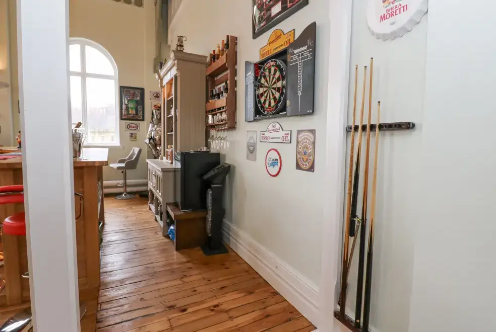 Games Room at The Miners Hall Retreat