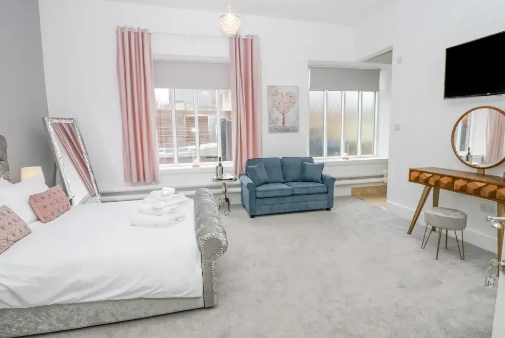 Bedroom at The Miners Hall Retreat