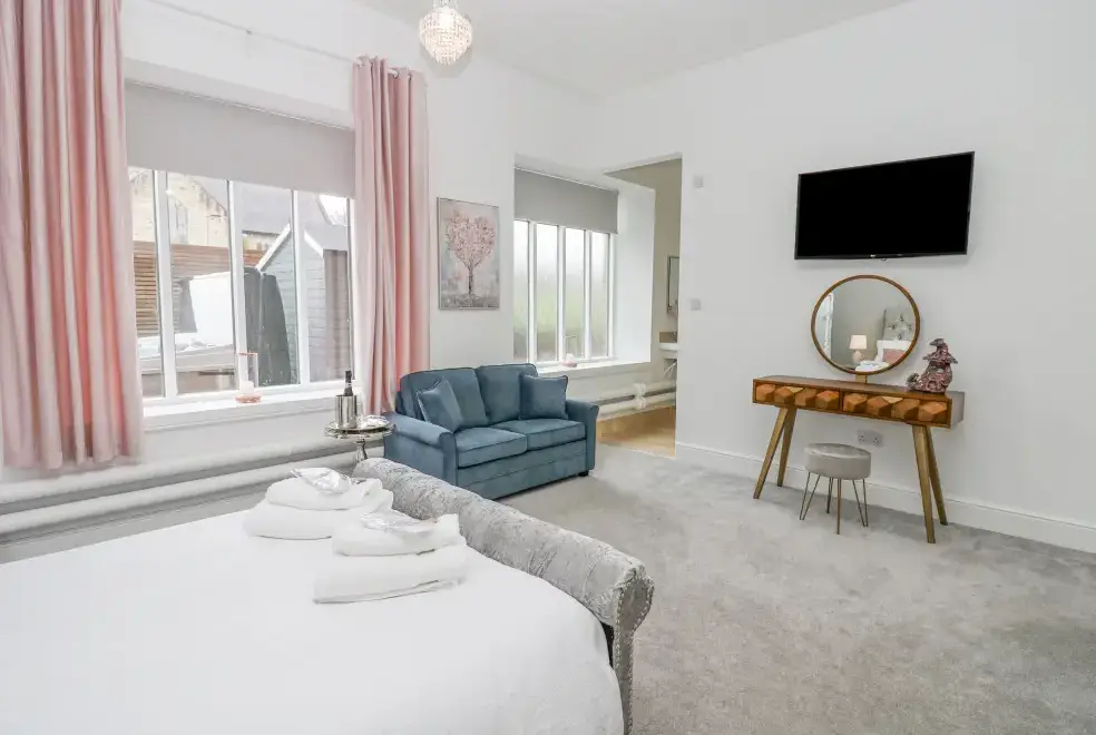 Bedroom at The Miners Hall Retreat