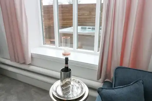 Private Hot Tub at The Miners Hall Retreat, County Durham