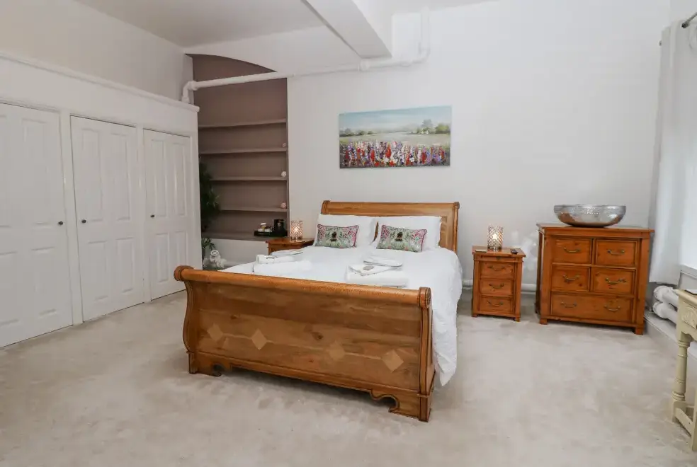 Bedroom at The Miners Hall Retreat