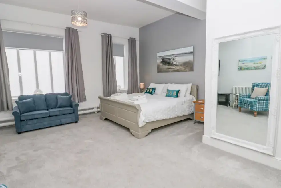 Bedroom at The Miners Hall Retreat