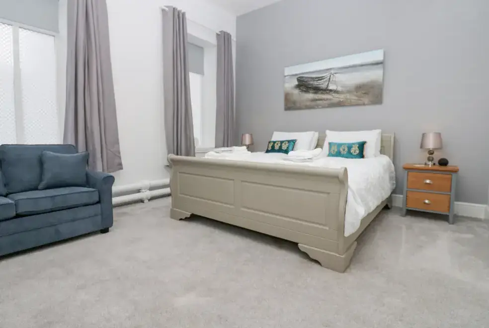 Bedroom at The Miners Hall Retreat