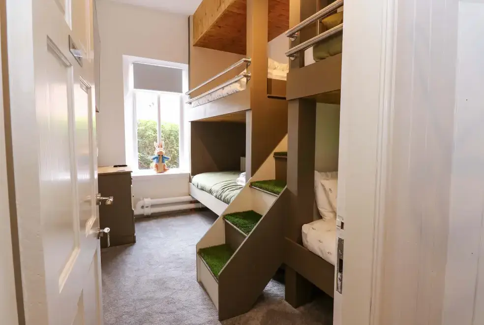 Bedroom at The Miners Hall Retreat