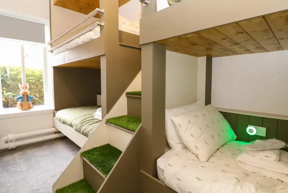 Children’s play area at The Miners Hall Retreat