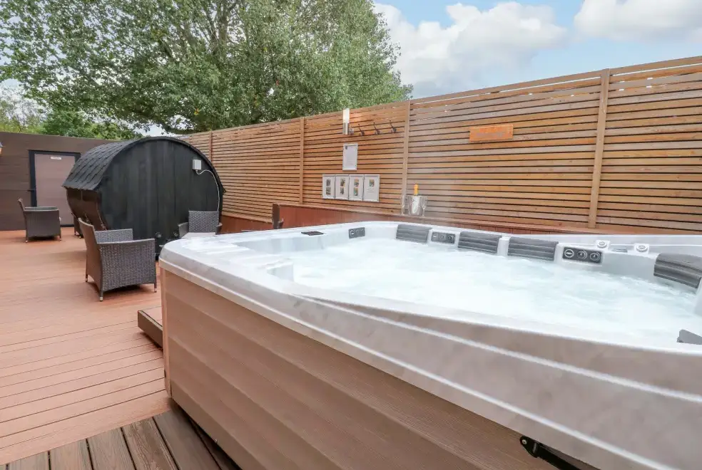 Private Hot Tub at The Miners Hall Retreat