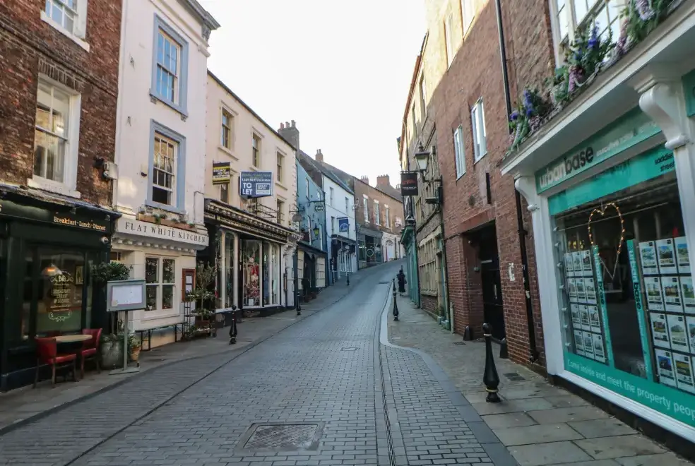 The Miners Hall Retreat, from the outside