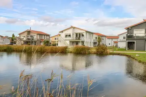 Lake view at The Myth, Suffolk