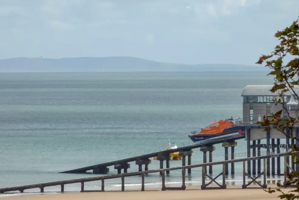 Coastal scenes near The Nest Brython