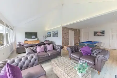 Games Room at The Oaks, Cumbria