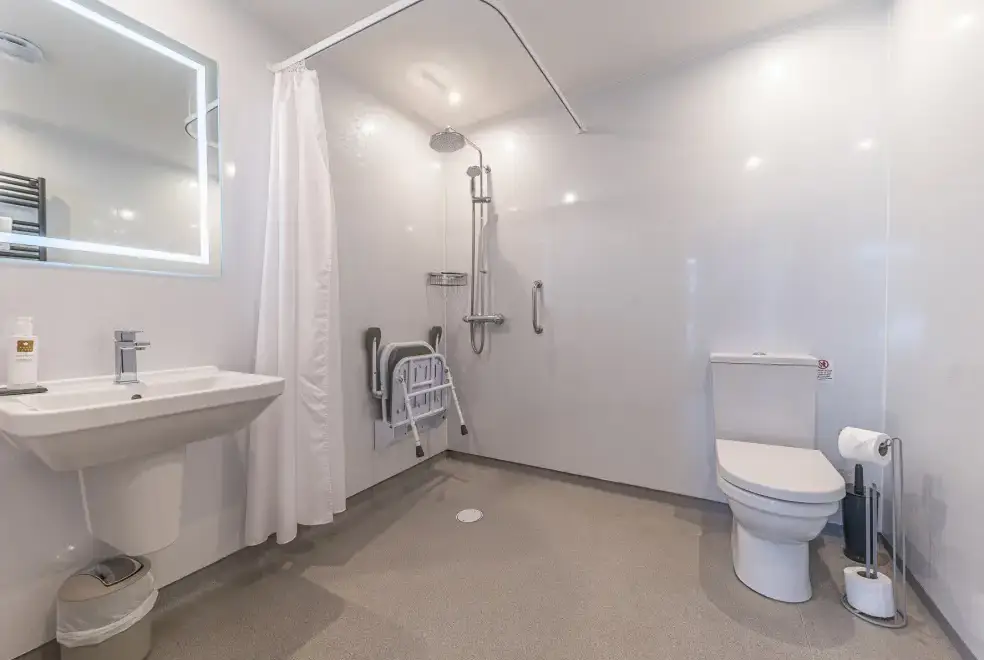 Wet room at The Oaks