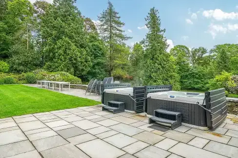 Shared Hot Tub at The Oaks, Cumbria