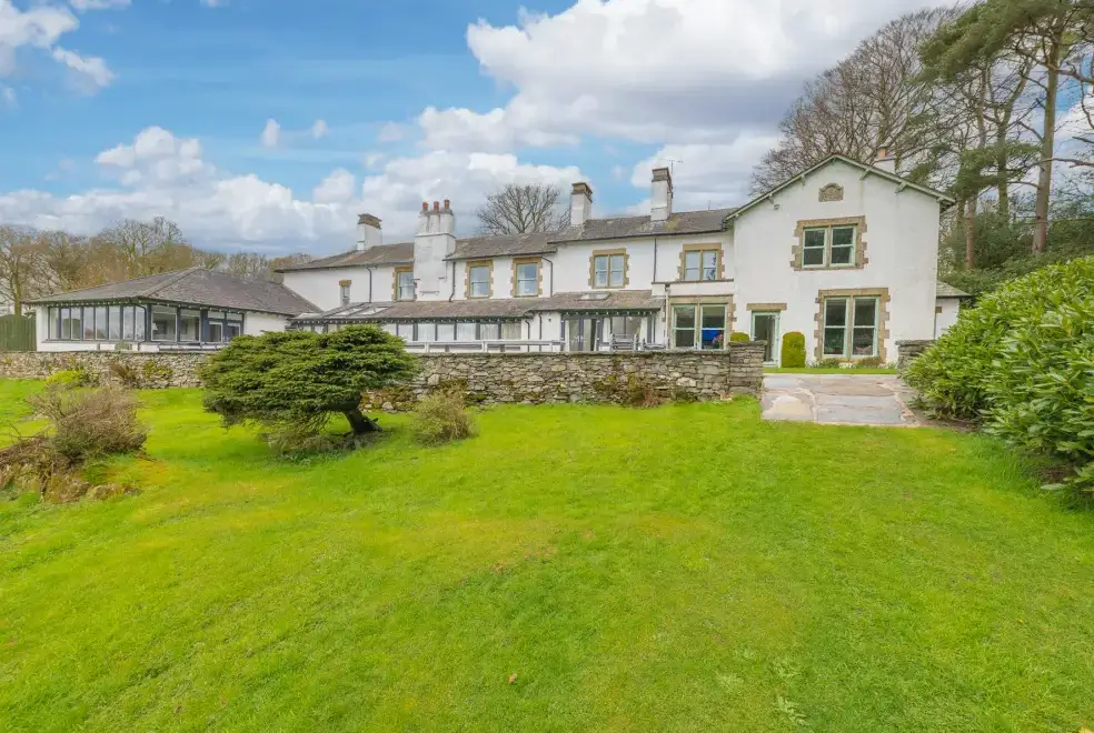 The Oaks, from the outside