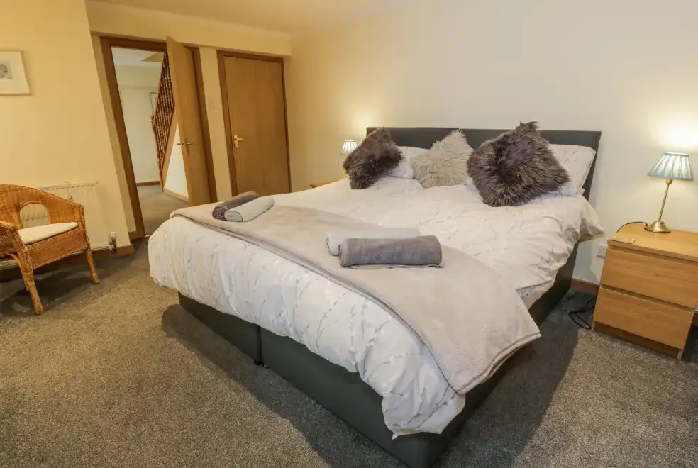 Bedroom at The Old Brewery Store