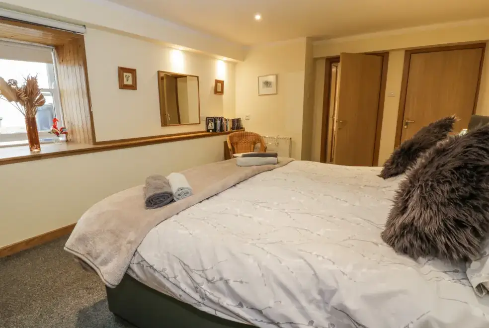 Bedroom at The Old Brewery Store