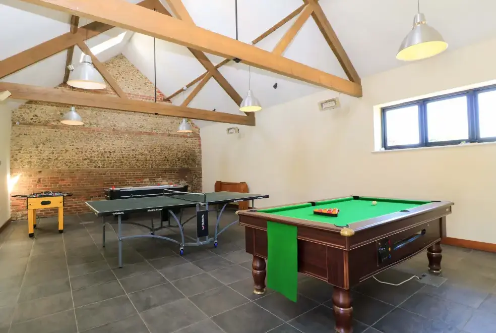 Games Room at The Old Cart Shed
