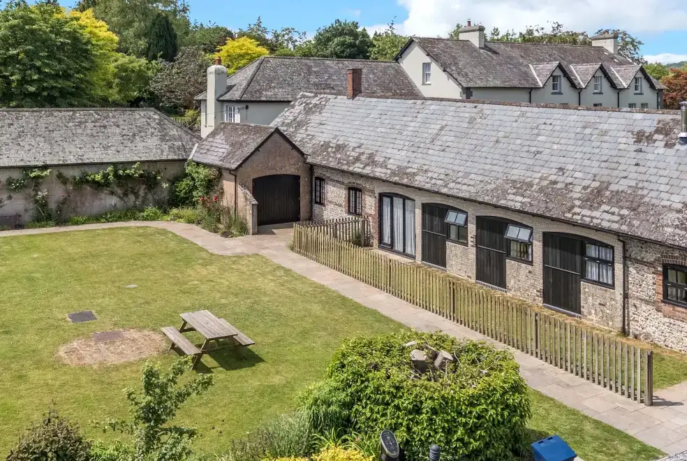 The Old Cart Shed, from the outside