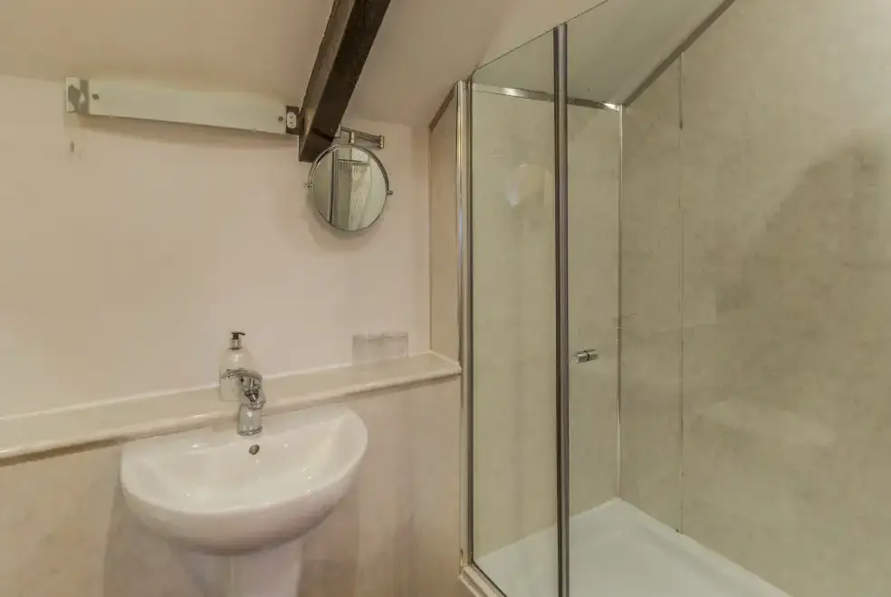 Shower room at The Old Exchange