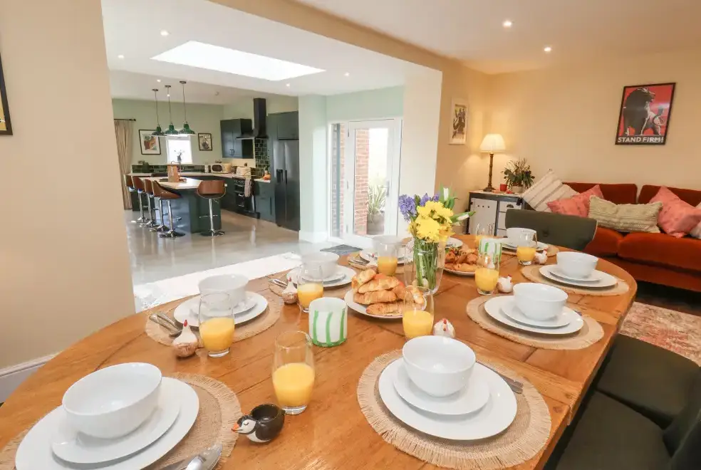 Kitchen/diner at The Old Guard House