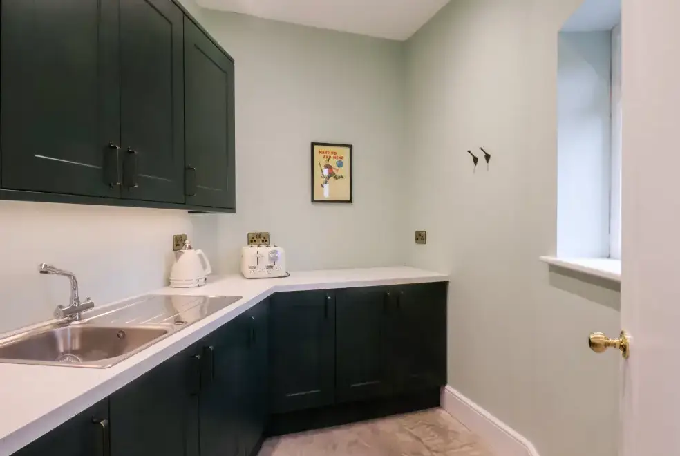 Utility room at The Old Guard House