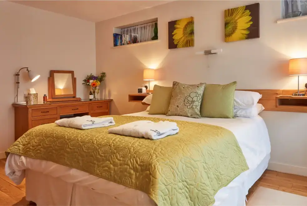 Bedroom at The Old Milking Parlour