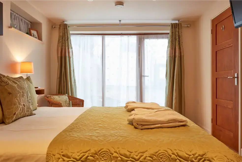Bedroom at The Old Milking Parlour