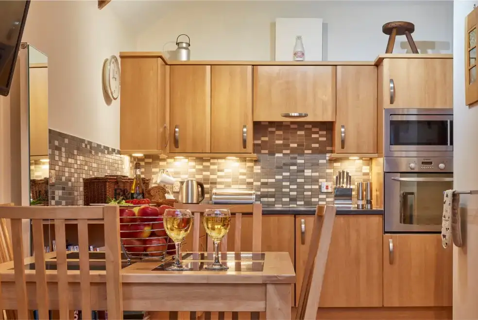 Kitchen/diner at The Old Milking Parlour