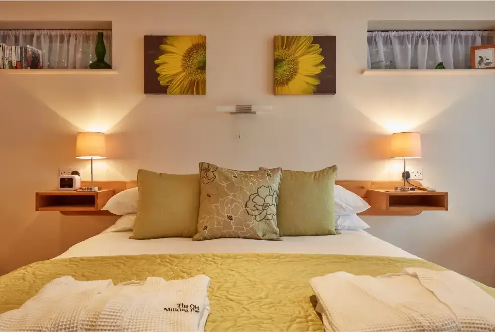 Bedroom at The Old Milking Parlour