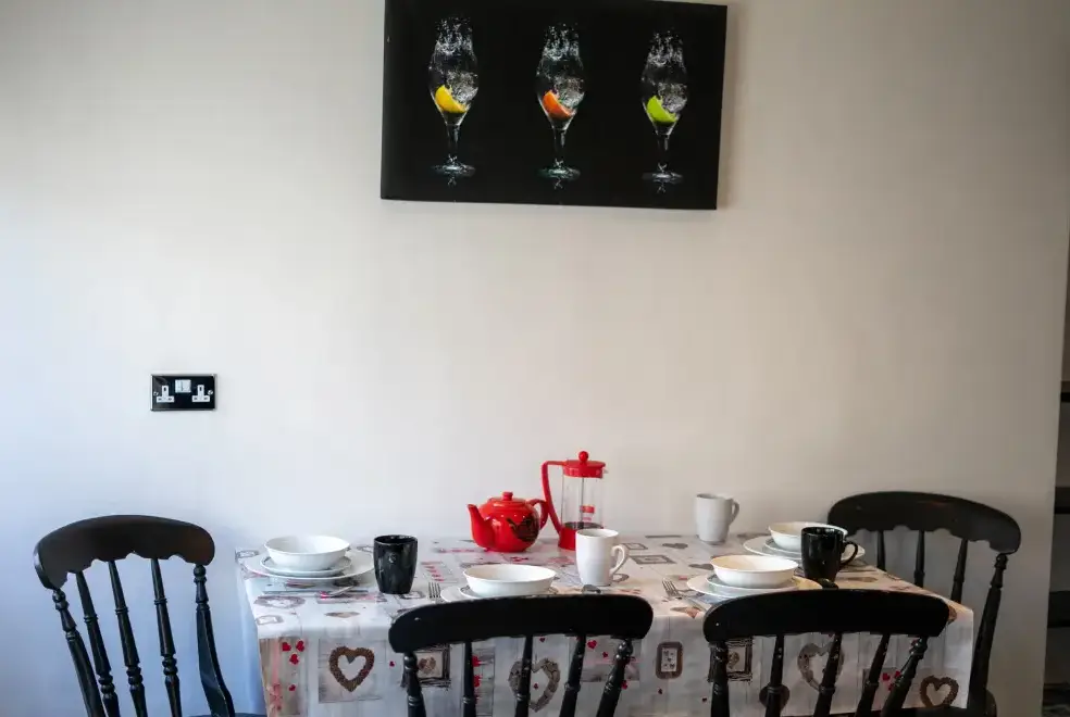 Dining room at The Old Post Office