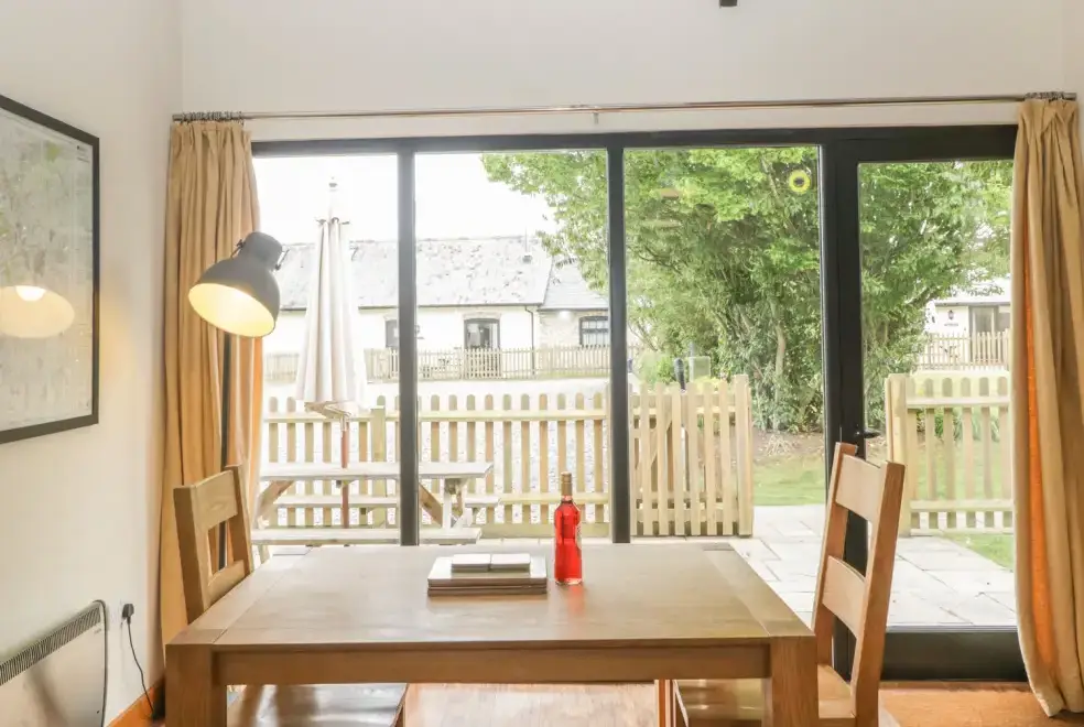 Dining room at The Old Stables Holiday Barn