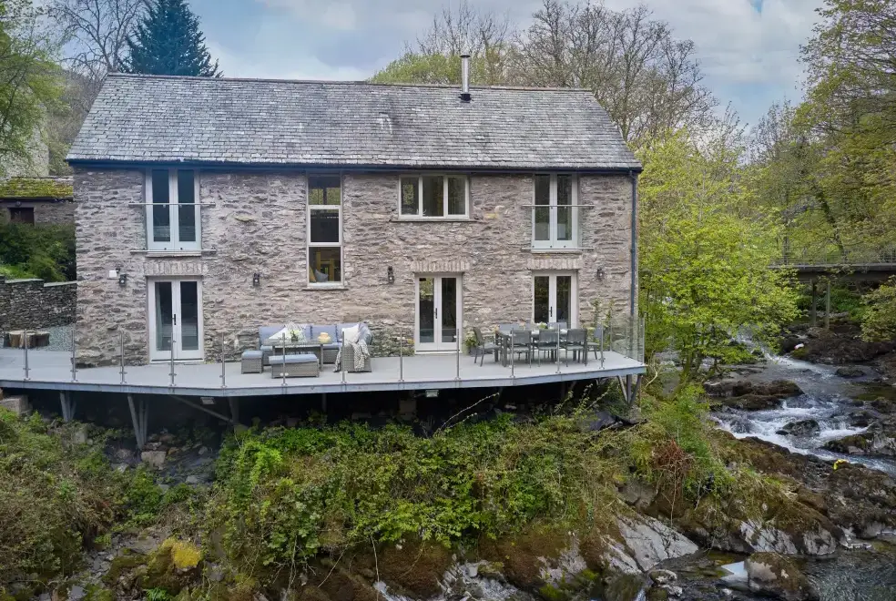 The Old Water Mill, from the outside