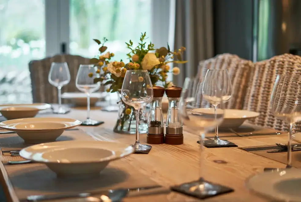 Dining room at The Old Water Mill