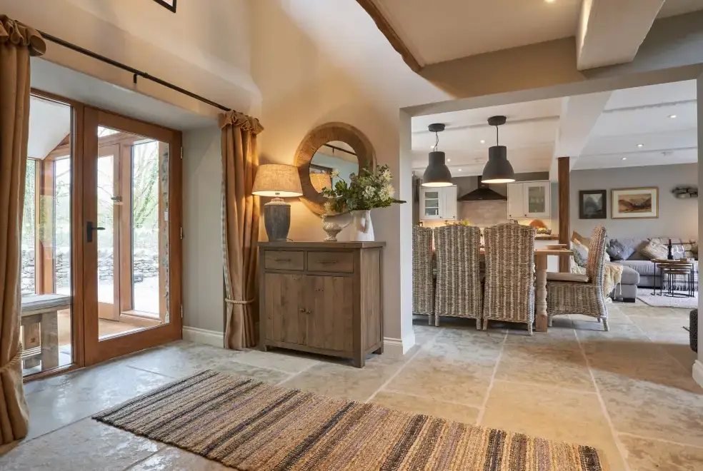 Kitchen/diner at The Old Water Mill