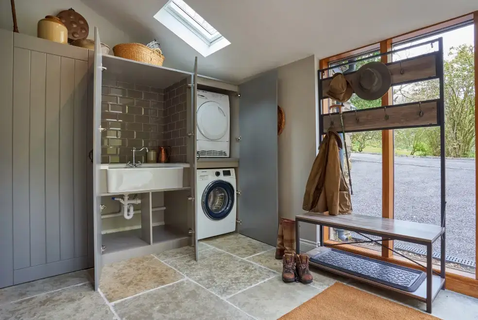Utility room at The Old Water Mill