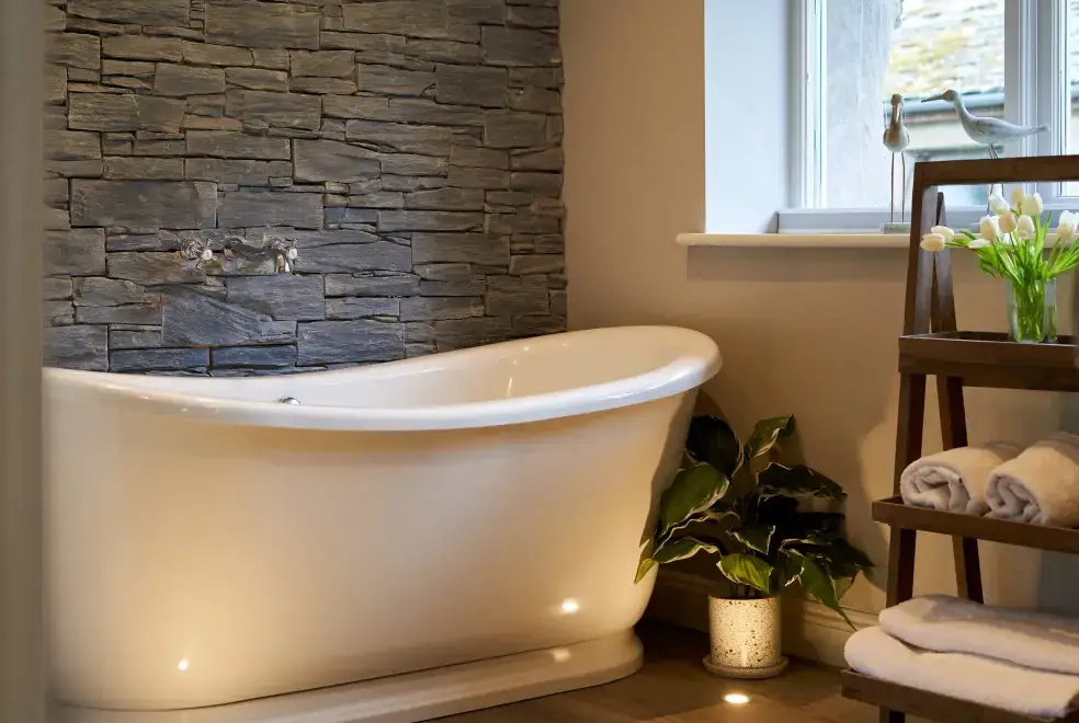 Family bathroom at The Old Water Mill