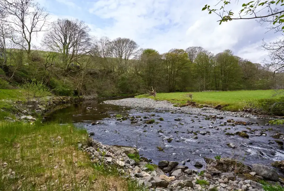 Countryside views at The Old Water Mill