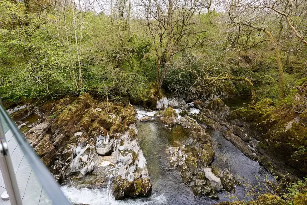 Countryside views at The Old Water Mill
