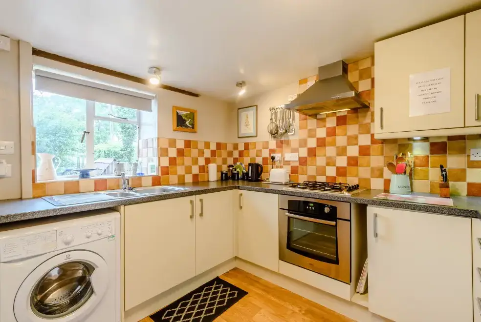 Well equipped kitchen at The Olde House