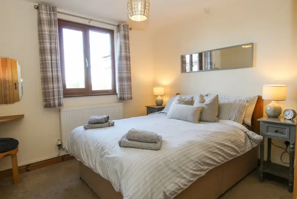 Bedroom at The Owl Barn